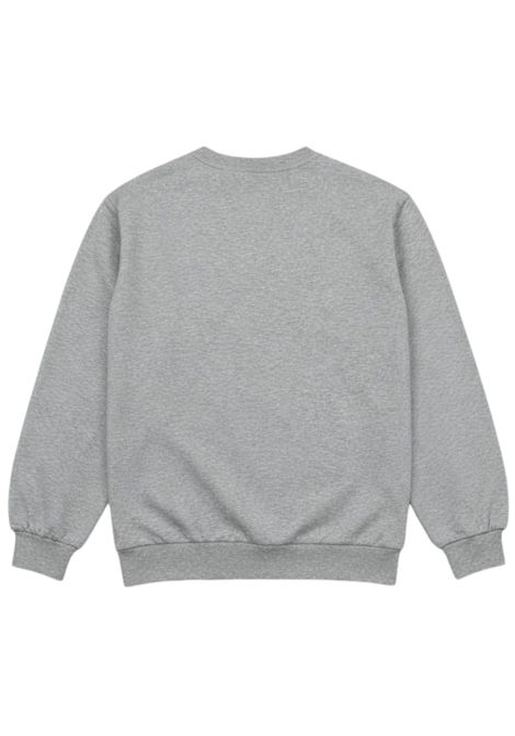 Felpa bambina grigia in cotone EMPORIO ARMANI | 7G000179GRIGIO